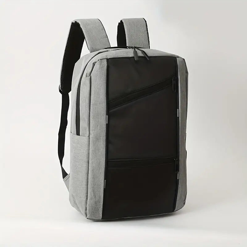 Grey & Black travel backpack