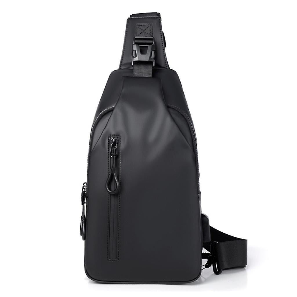 Mens Black Chest Bag