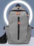 Unisex textured crossbody chest bag backpack sale