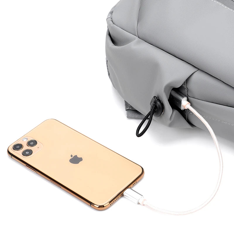 Grey Crossbody Bags for Men & Women