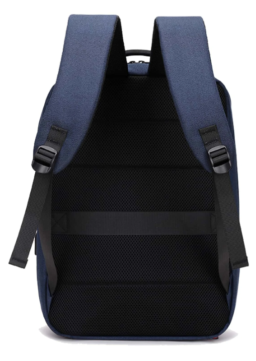 Tech whiz USB Charging Port Laptop Backpack - Blue