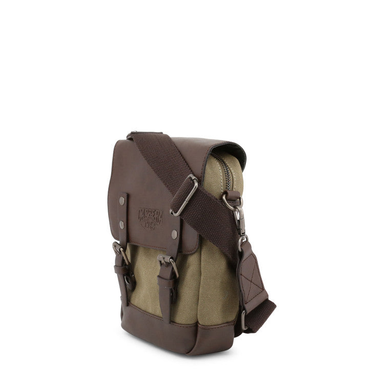 Green cross-body bags