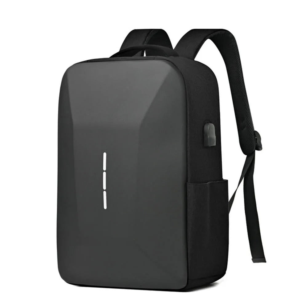 Black Waterproof Laptop Backpack